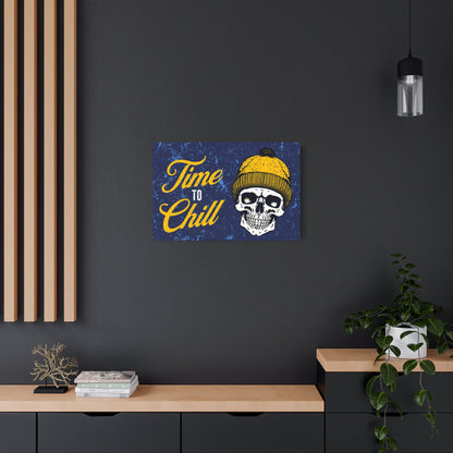 Time to Chill - Metal Art Sign - Cold Plunge Gear