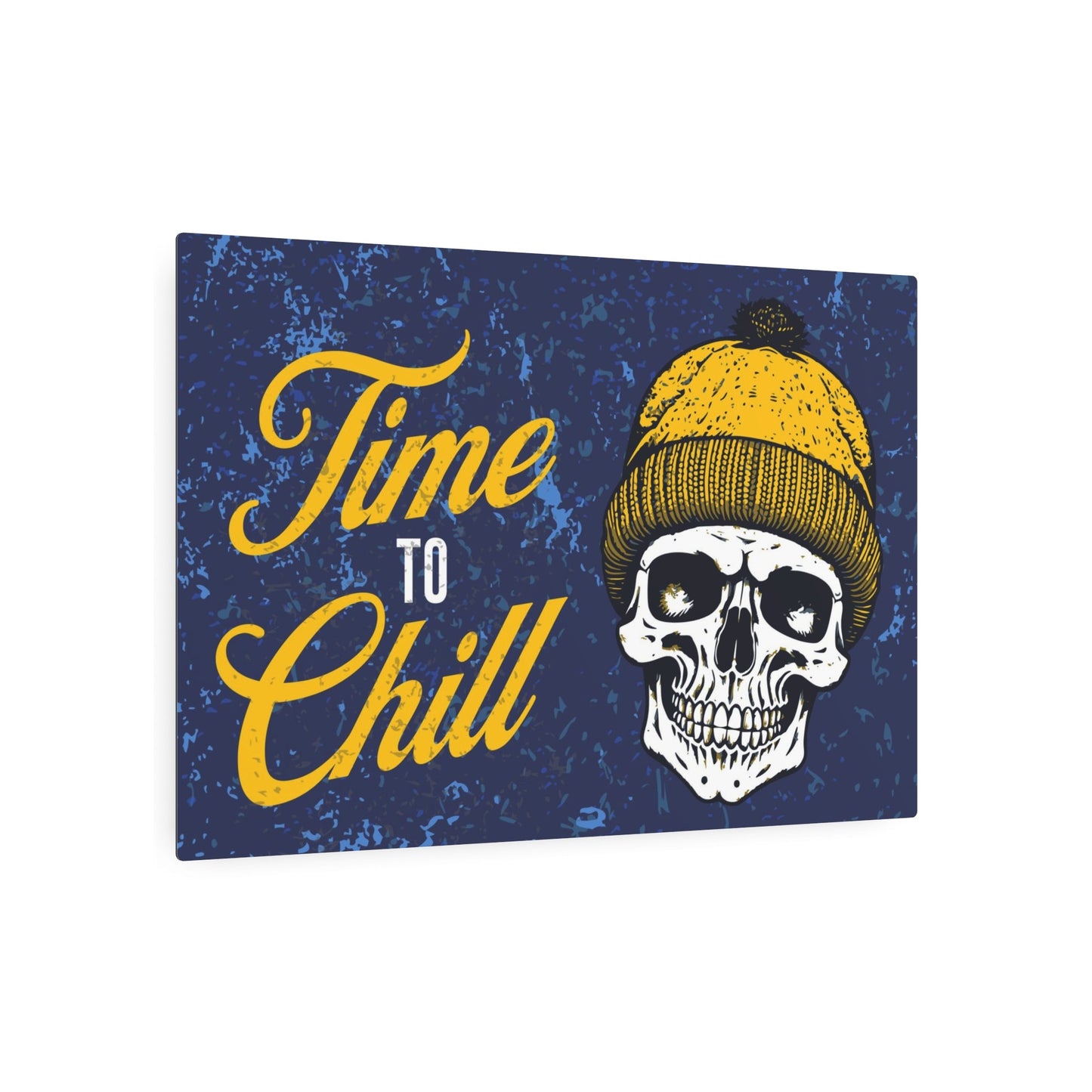 Time to Chill - Metal Art Sign - Cold Plunge Gear