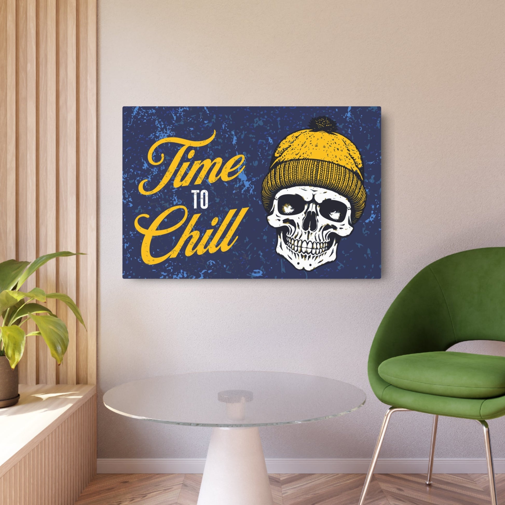 Time to Chill - Metal Art Sign - Cold Plunge Gear