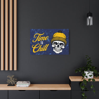 Time to Chill - Metal Art Sign - Cold Plunge Gear